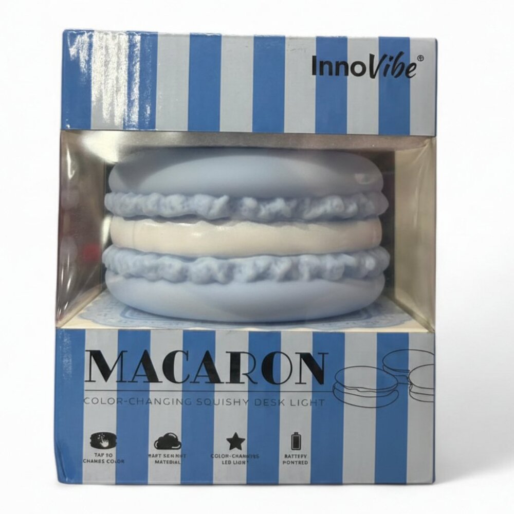 Squishy Macaron Color-Changing Desk Light